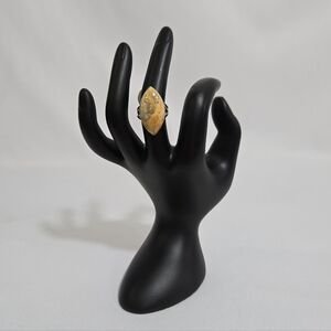 Graveyard Point Plume Agate 925 Sterling Silver Ring  #975